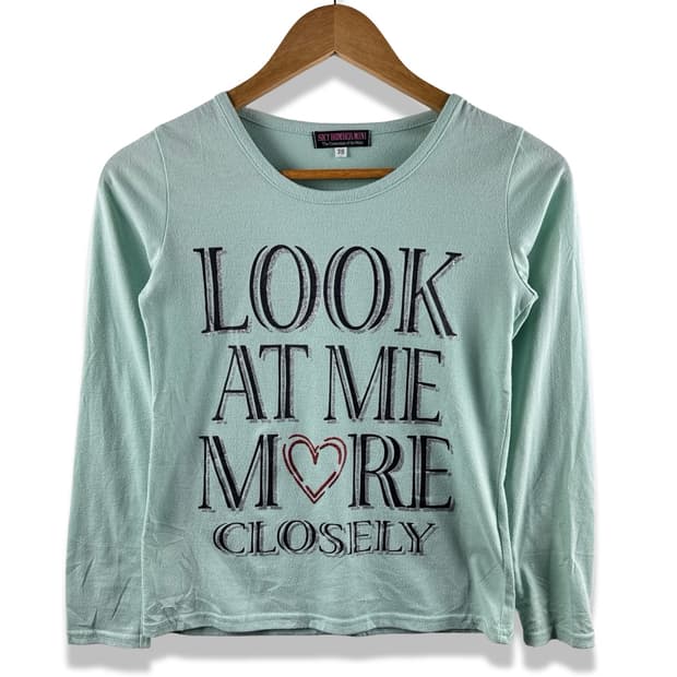 JPN 키치 핀터 민트 롱슬리브1809