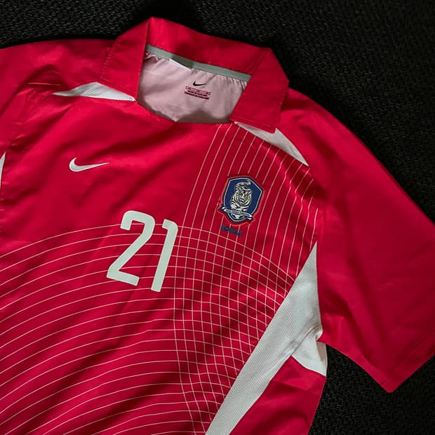 나이키 2002 월드컵 박지성 유니폼