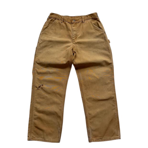 칼하트 B11 BRN 싱글니 덩가리핏 워크팬츠