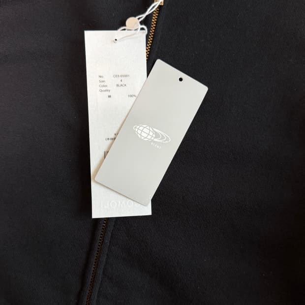 코모리 25aw 코튼 우라케 집파카 후드 4사이즈