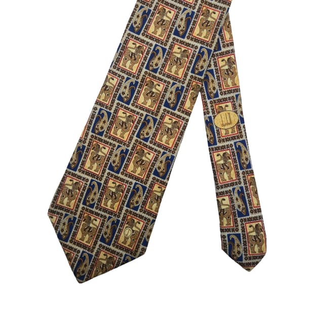 DUNHILL 던힐 실크 넥타이 [BCF10803_0004-77]