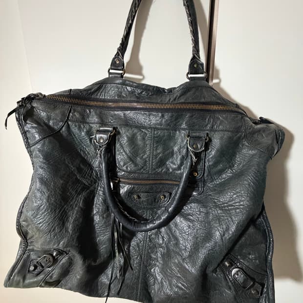 Balenciaga city weekender/발렌시아가 모터백 y2k