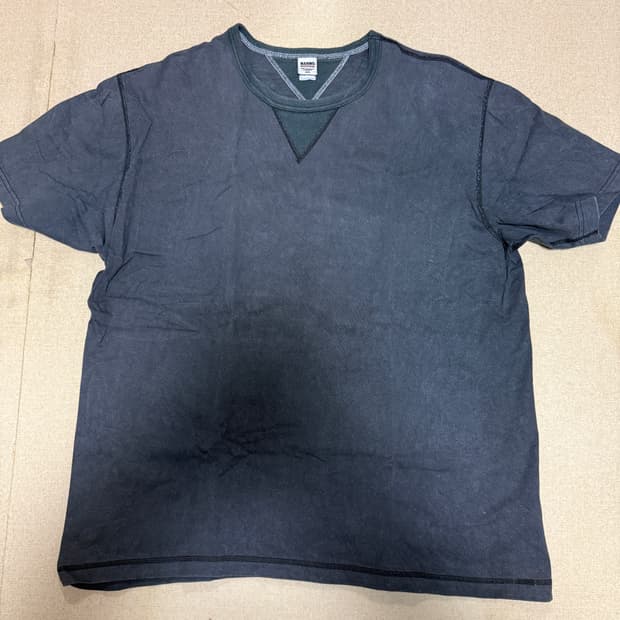 반스아웃피터스 티셔츠, XXL, 블랙