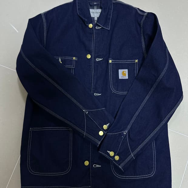 OG CHORE COAT BLUE ONE WASH