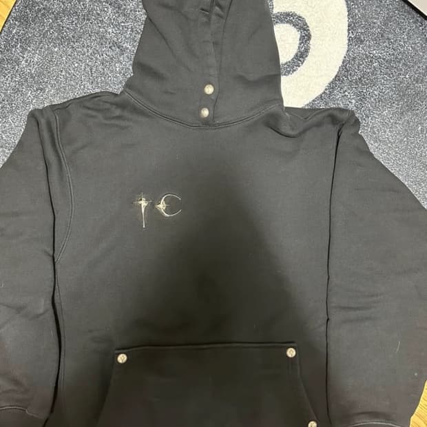 떠그클럽 아머 후드 블랙 (3사이즈)