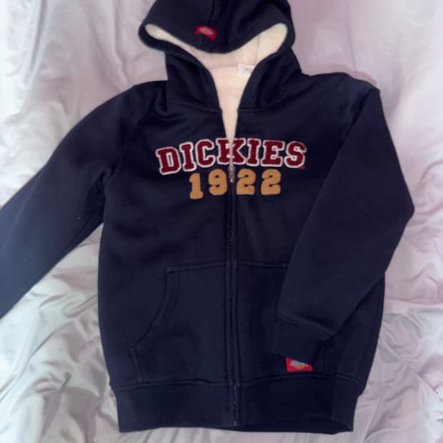 디키즈 네이비 후드집업