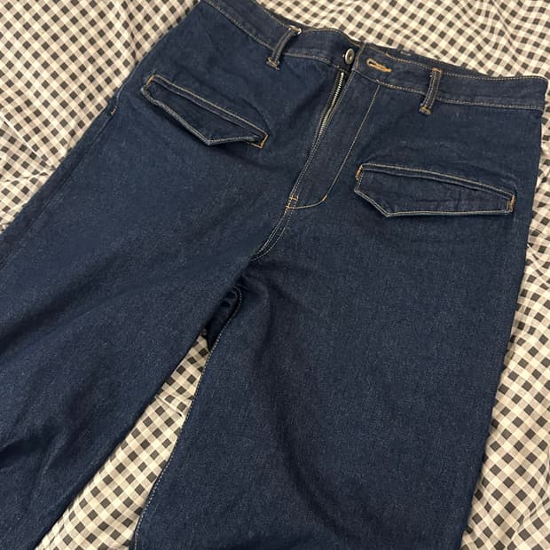 [50] aieul curved jean indigo