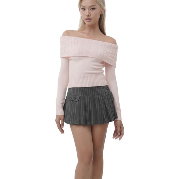 미개봉) 클리시어 컵케이크 니트 Cupcake knit pink