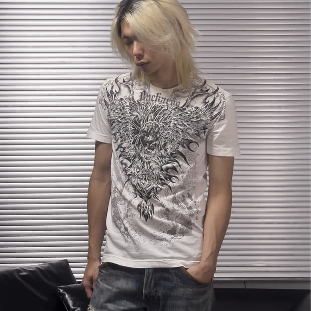 {BUCKAROO} Lion Tattoo Graphic Tee