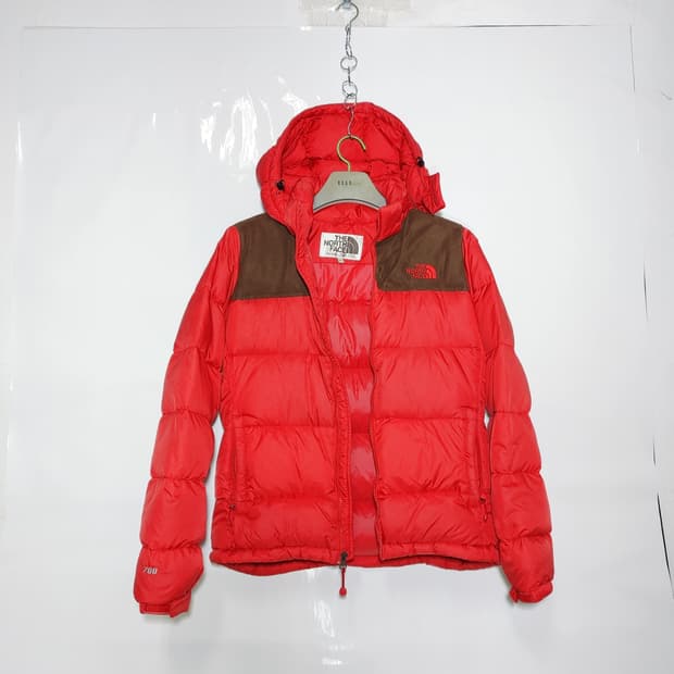 THE NORTH FACE 노스페이스 여성 거위털700수 후드패딩점퍼