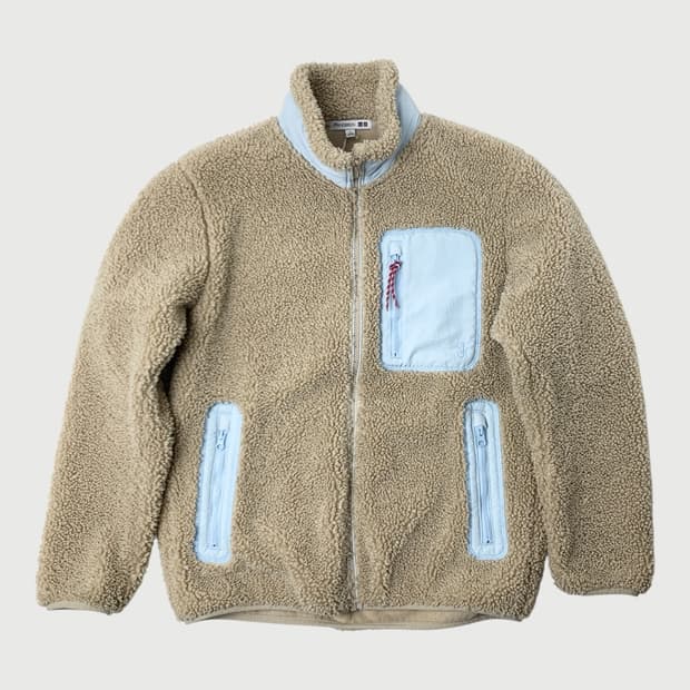 [M/정품] 유니클로 JWA 플리스 집업자켓