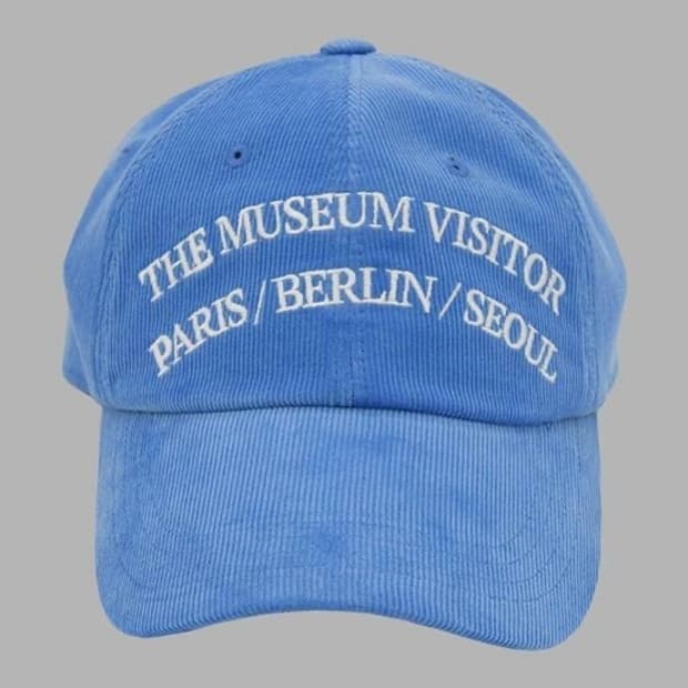 더뮤지엄비지터 PARIS/BERLIN/SEOUL 코듀로이 볼캡