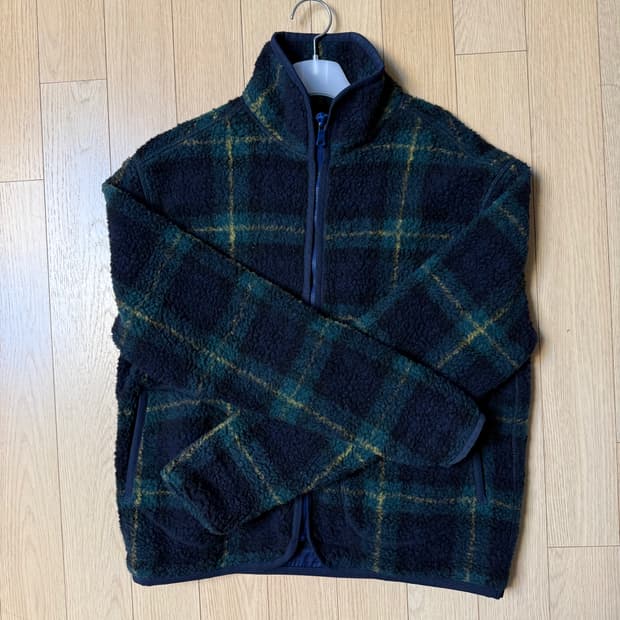 드레익스 타탄체크 플리스