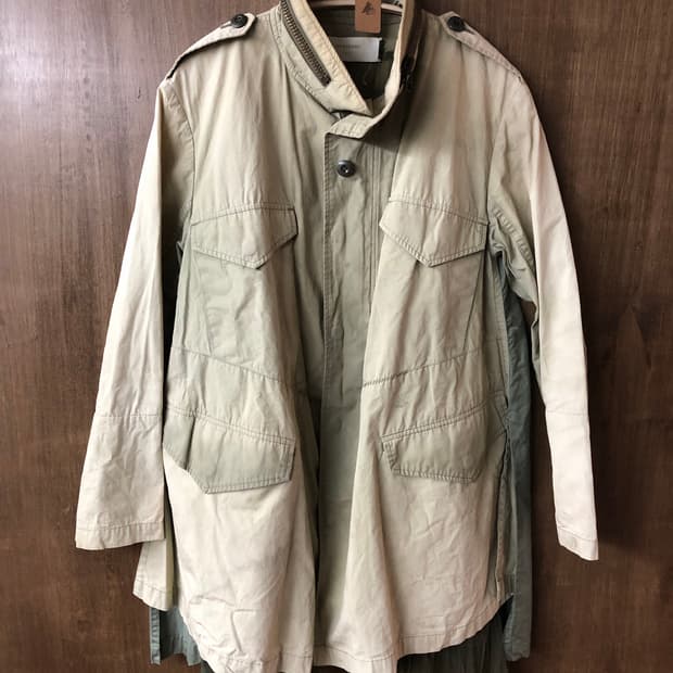 Rekisami 프릴 도킹 필드 자켓 36