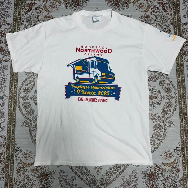 USA빈팔티 Nooksack Northwood Casino피크닉기념티