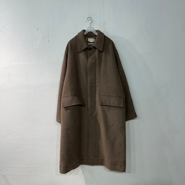 라퍼지스토어 울 오버핏 롱코트