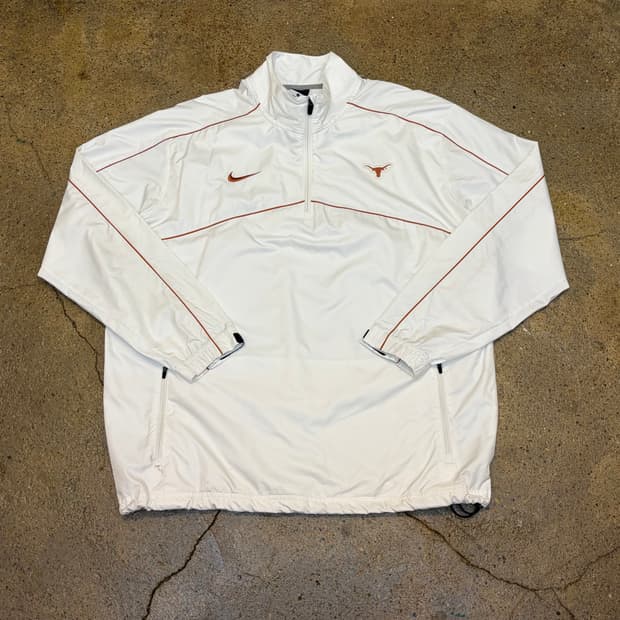 미국 빈티지 나이키 텍사스 아노락 풀오버 바람막이 