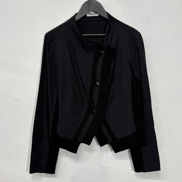 HIROKO BIS Asymmetric Ribbed Jacket