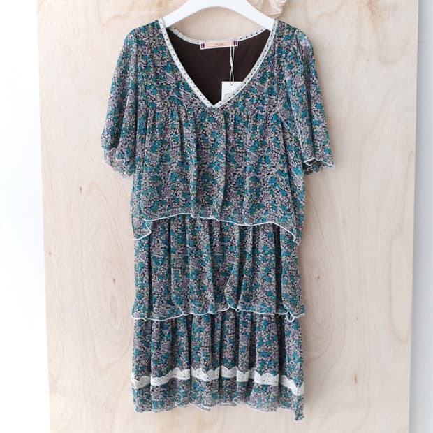 flower cancan one-piece