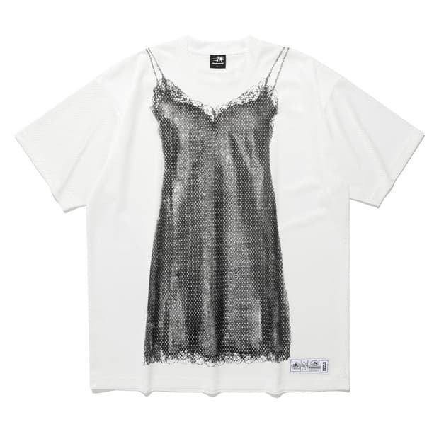 나고클 slip dress mesh big big 메쉬반팔티