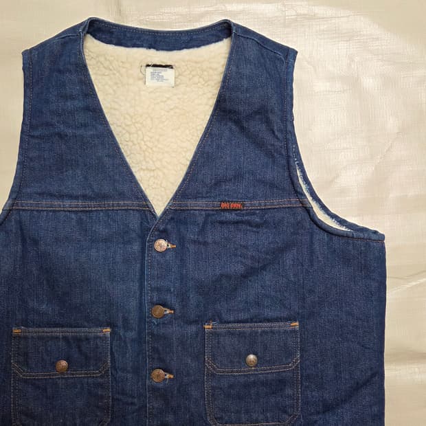 아메리칸 빈티지 쉐르파 데님 베스트