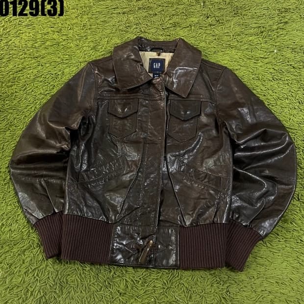 갭 가죽자켓