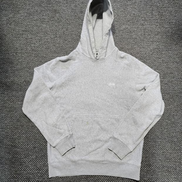 스투시 후드티 그레이 L사이즈 