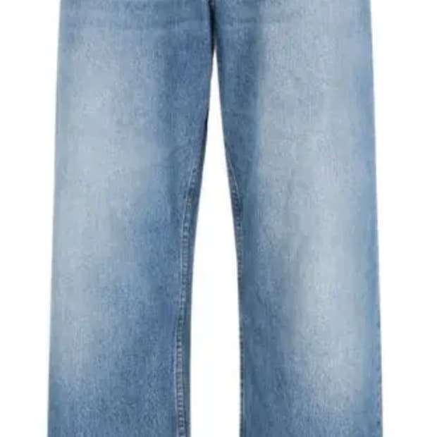 (구매)선플라워 루즈핏 데님 미드블루 (5078)