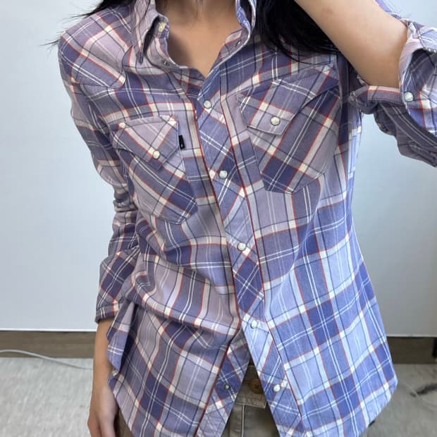 리바이스 웨스턴 플란넬 셔츠 남방