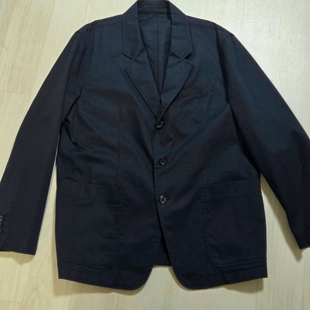 SEW 코튼 스포츠 자켓 네이비 3사이즈