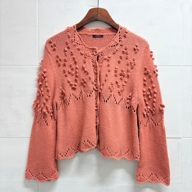 cokett 코랄 니트 가디건 