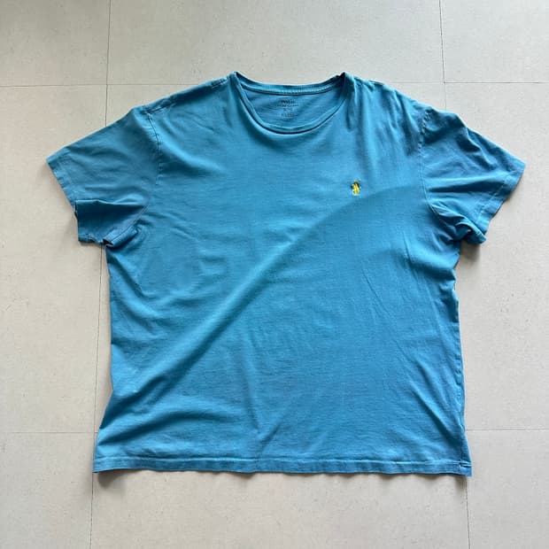 폴로 랄프로렌 반팔 티셔츠 XL 블루