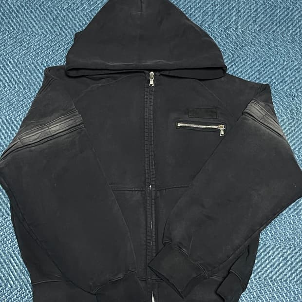 [2->3] 포그서비스 빈티지 시스템 후드집업 블랙 후디진호