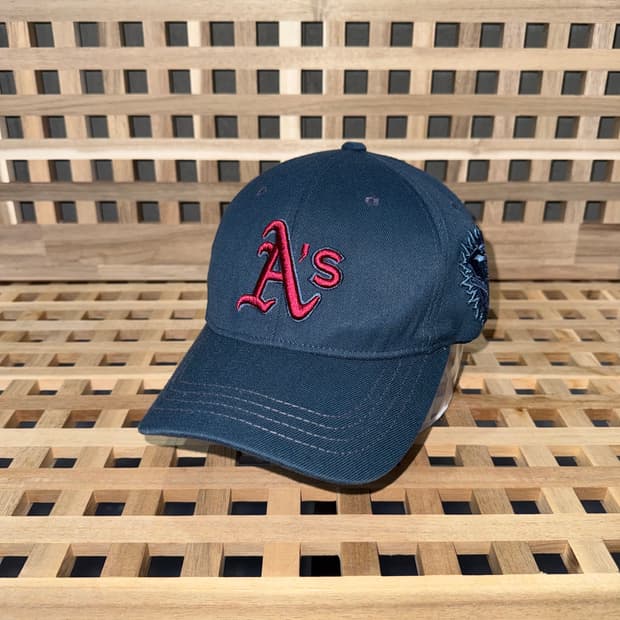 mlb 애슬레틱스 딥그린 캡