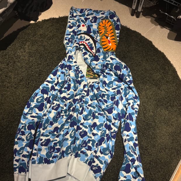 베이프 abc 카모 풀집업 후디 xxL(2xl)