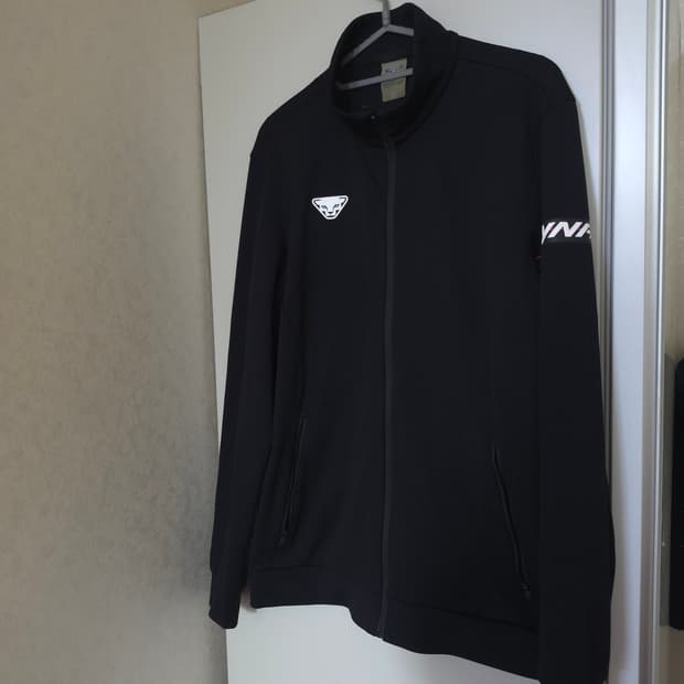 다이나핏 블랙 남성 집업 자켓