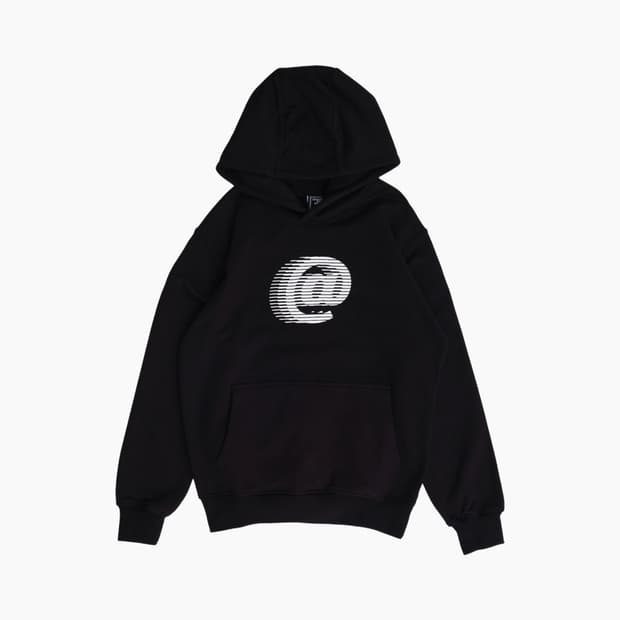 [L] 올웨이즈 애니멀 모션 후드티 블랙