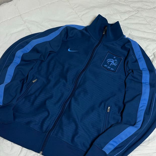나이키 프랑스 국대 져지 트랙탑 라지