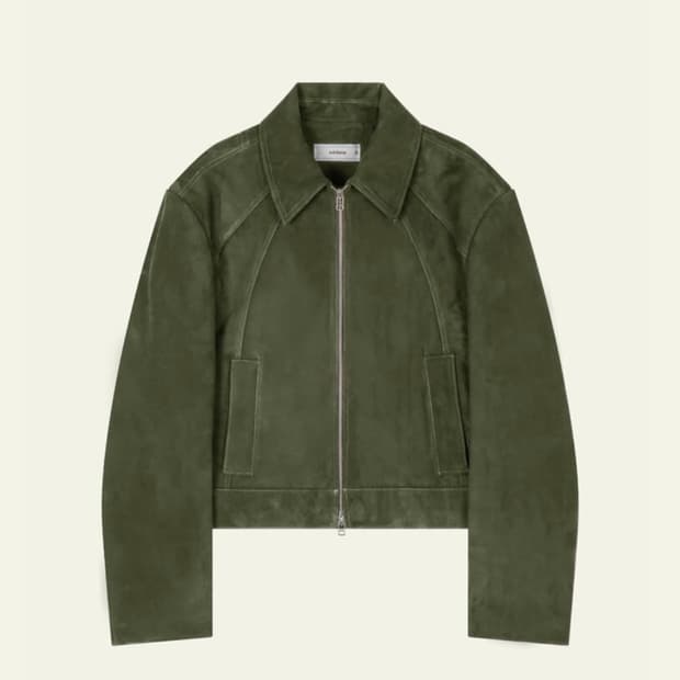 웨이비니스 스웨이드/레더 자켓 2사이즈