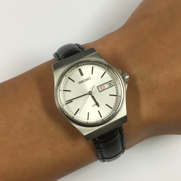 90s seiko spirit quatz day-date