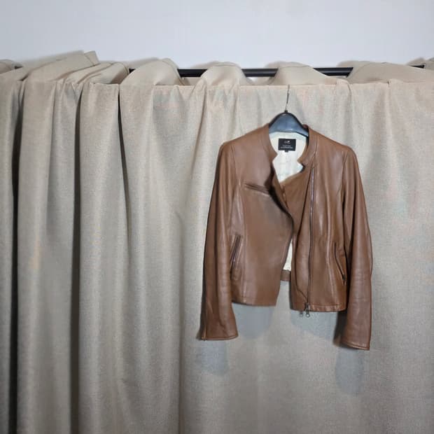 23区 sheep leather jacket