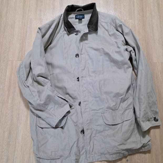 체로키 코듀로이카라 헌팅 자켓 베이지