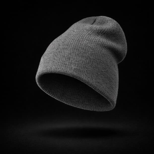 롱비니 그레이 Long Beanie