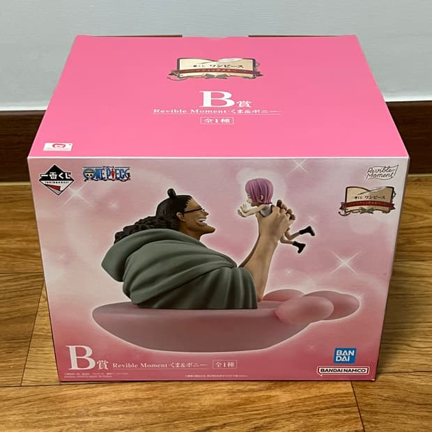 원피스 제일복권 B상 쿠마&보니 피규어 미개봉