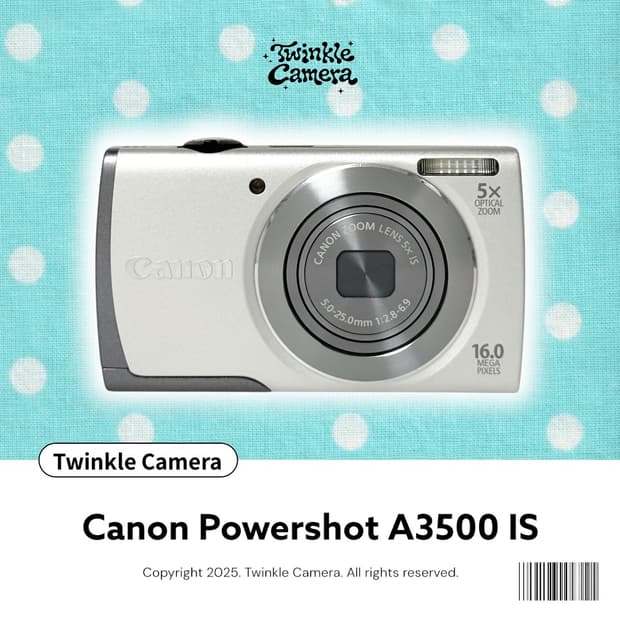 (인물추천✨) Canon 캐논 파워샷 A3500 IS