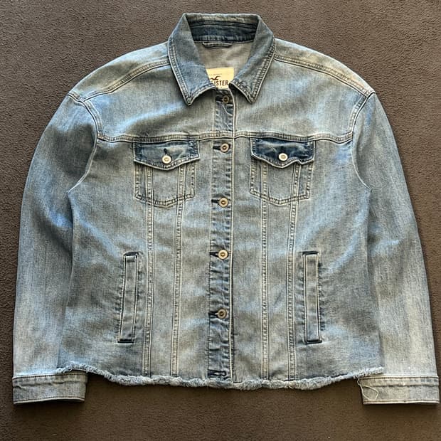 홀리스터 빈티지 자수 트러커 자켓 처분 