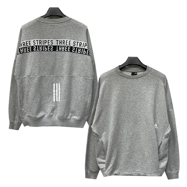 아디다스 MHS 워드 크루 스웻 맨투맨 L