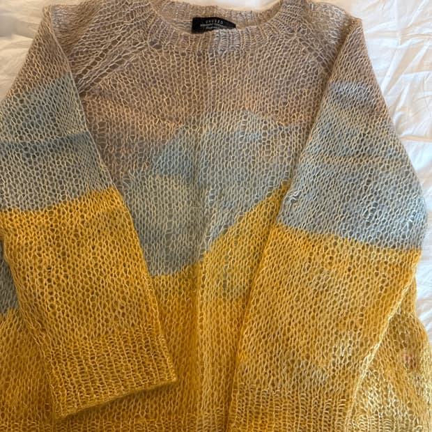 UNUSED silk & mohair knit 언유즈드 니트 unisex