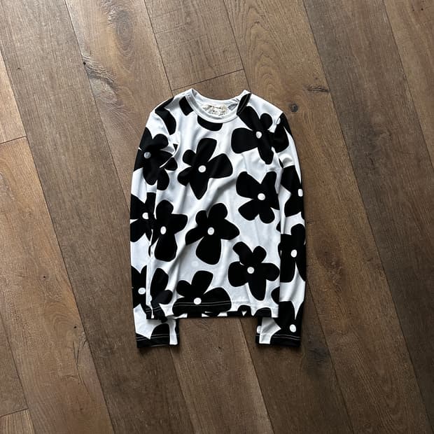 Floral Pattern Long Sleeve 