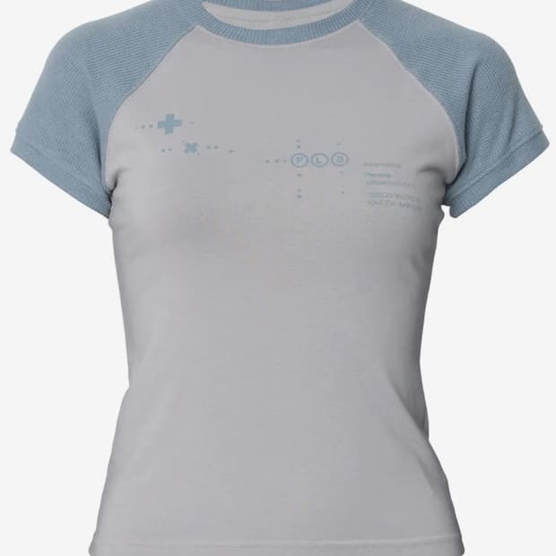 Muta Waffle Raglan T-Shirt